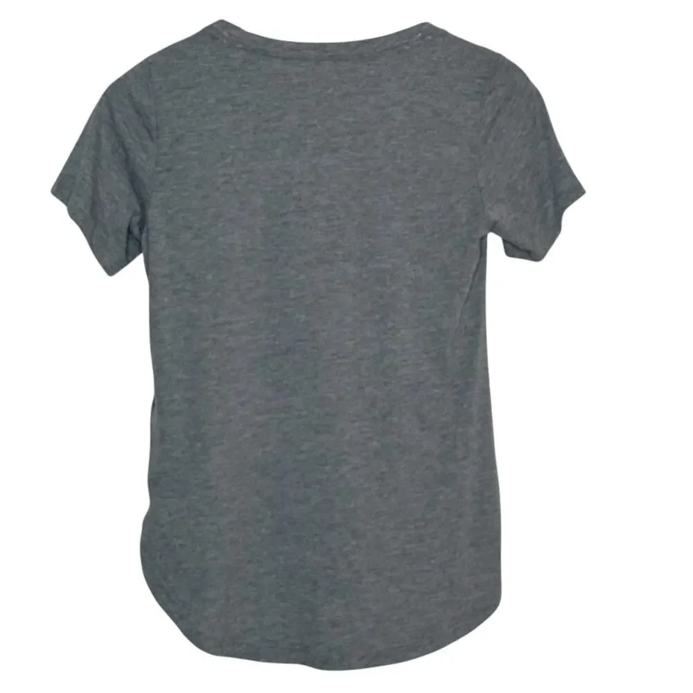 Nike Oregon Ducks‎ UO Logo T Shirt Womens XS Gray Dri Fit NCAA College Tee